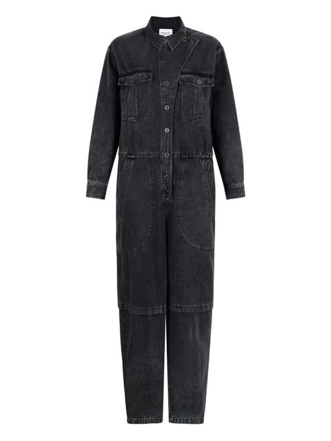 ISABEL MARANT button-fastening pocketed jumpsuit - Black - zdjęcie produktu nr 1