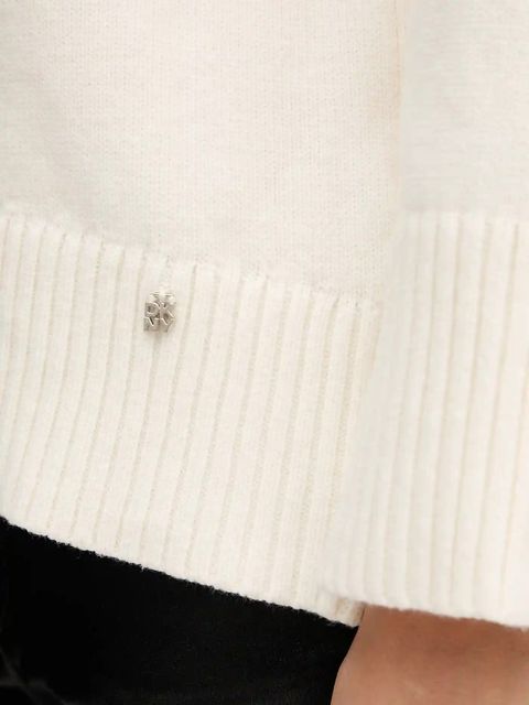 Dkny sweter damski kolor beżowy lekki DJ5R0889 - zdjęcie produktu nr 2