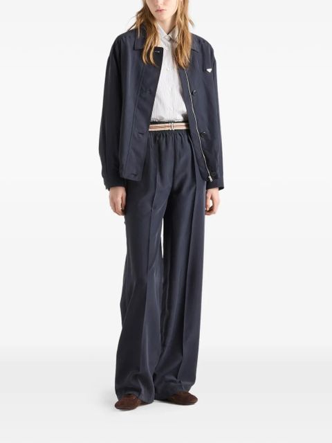 Prada silk jacket - Blue - zdjęcie produktu nr 2