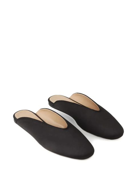 Le Monde Beryl almond-toe mules - Black - zdjęcie produktu nr 2
