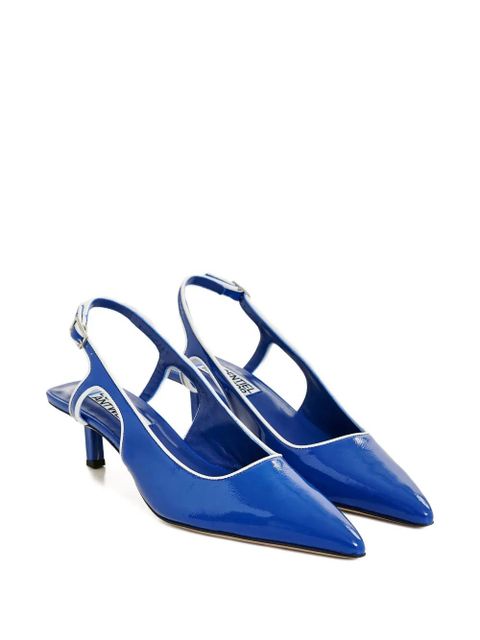 Essentiel Antwerp kitten-heel pumps - Blue - zdjęcie produktu nr 2