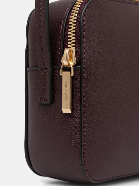 Calvin Klein torebka kolor brązowy LV04F3276G