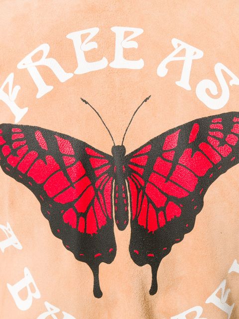 Off-White free as a butterfly bomber jacket - Neutrals