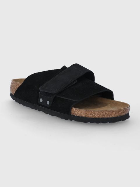 Birkenstock klapki zamszowe Kyoto - zdjęcie produktu nr 1