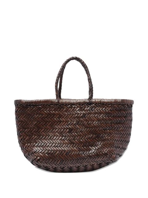 DRAGON DIFFUSION small Diffusion Triple Jump tote bag - Brown - zdjęcie produktu nr 2