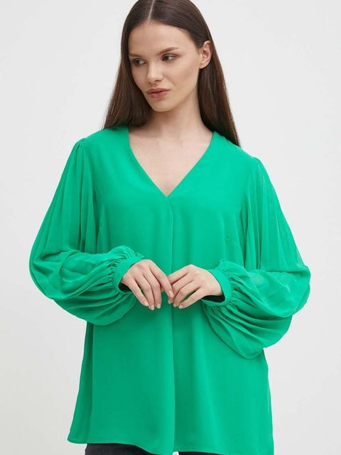 Joseph Ribkoff bluzka damska kolor zielony gładka 241173 - zdjęcie produktu nr 1