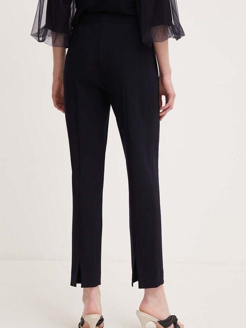 Joseph Ribkoff spodnie damskie kolor granatowy proste medium waist 143105