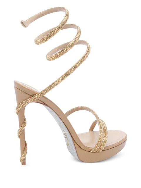 René Caovilla 105mm Margot sandals - Gold - zdjęcie produktu nr 2