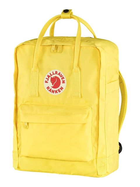 Fjallraven plecak Kanken kolor żółty duży gładki F23510.126 - zdjęcie produktu nr 2