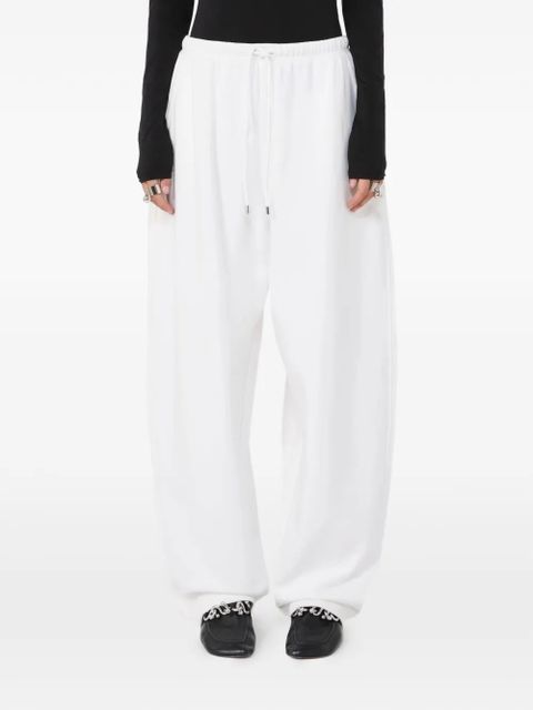 Sportmax drawstring trousers - White