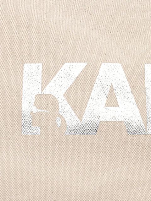 Karl Lagerfeld torebka K/ESSENTIAL kolor beżowy A1W50060