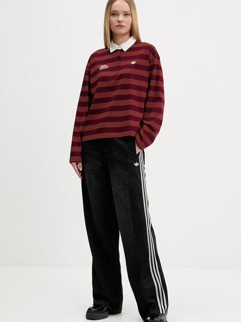 adidas Originals jeansy Denim Fb Pants damskie high waist KF2319