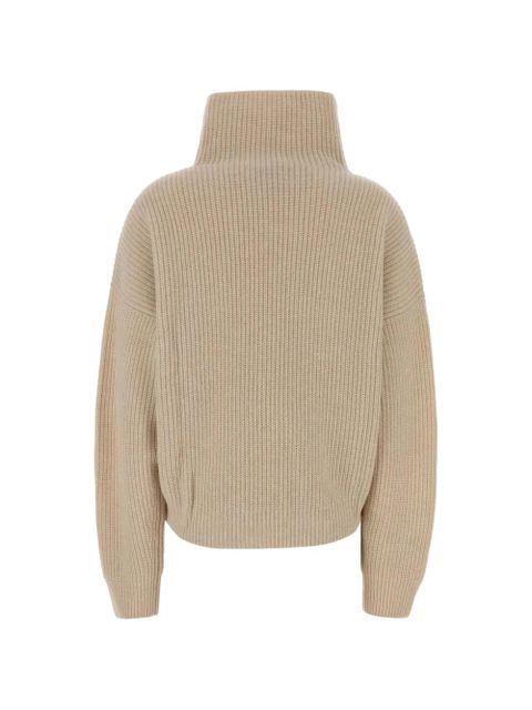 ISABEL MARANT Brooke ribbed-knit sweater - Neutrals - zdjęcie produktu nr 2