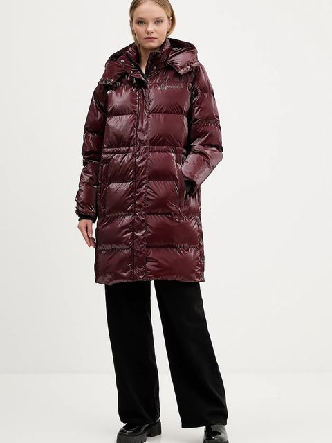 Karl Lagerfeld Jeans kurtka kolor bordowy zimowa A4W15059 - zdjęcie produktu nr 1