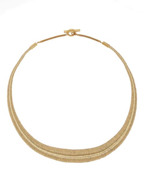 Jil Sander sculpted necklace - Gold - zdjęcie produktu nr 1