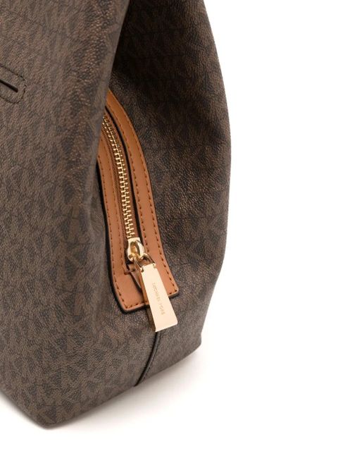 Michael Kors large Kensington shoulder bag - Brown