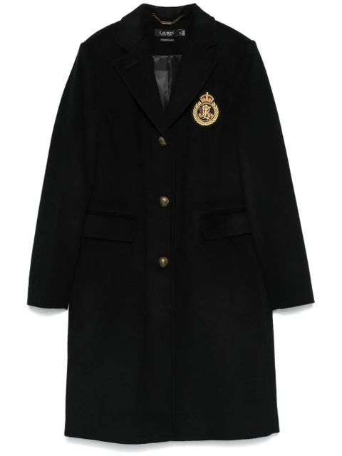 Lauren Ralph Lauren single-breasted coat - Black - zdjęcie produktu nr 1
