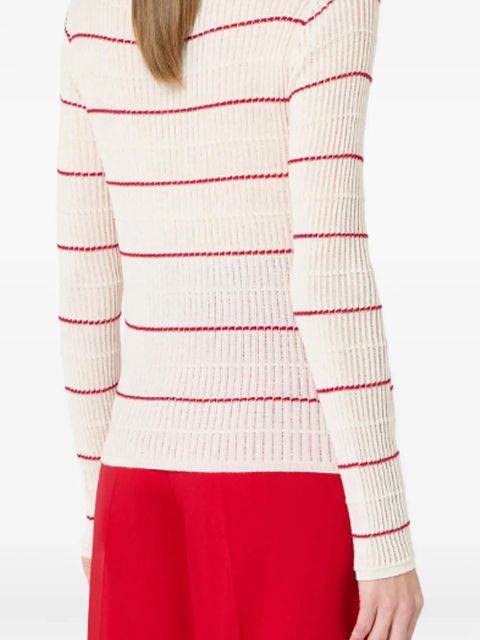 Max Mara striped sweater - Neutrals - zdjęcie produktu nr 2