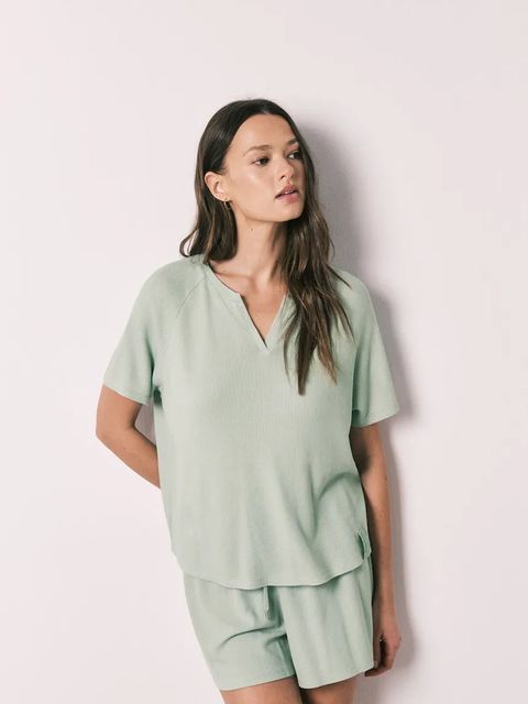 women'secret piżama dwuczęściowa damska z wiskozy - zdjęcie produktu nr 2