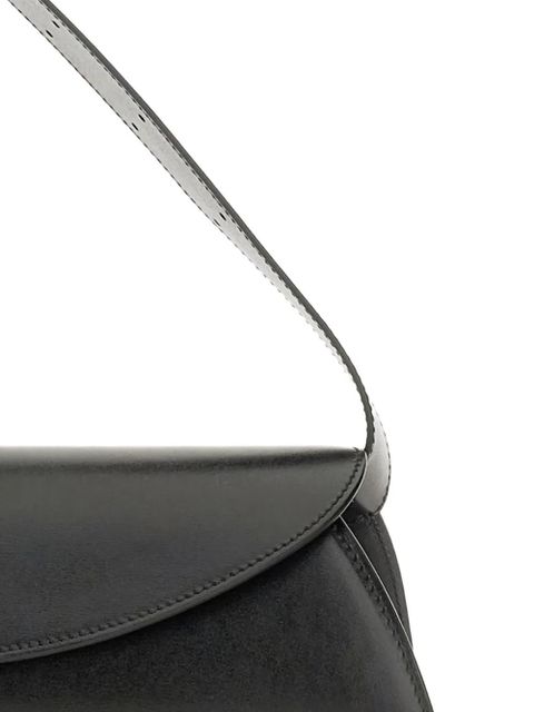 Jil Sander adjustable leather shoulder bag - Black - zdjęcie produktu nr 2