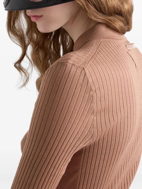 Prada cotton polo shirt - Brown