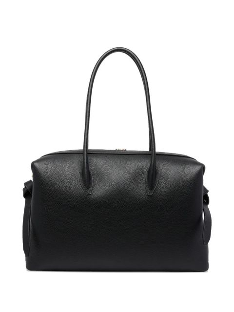 Yuzefi large brioche shoulder bag - Black