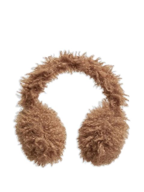 Moncler textured earmuffs - Brown - zdjęcie produktu nr 1