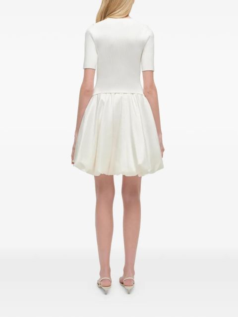 Simkhai Kenny Combo Mini Dress - White