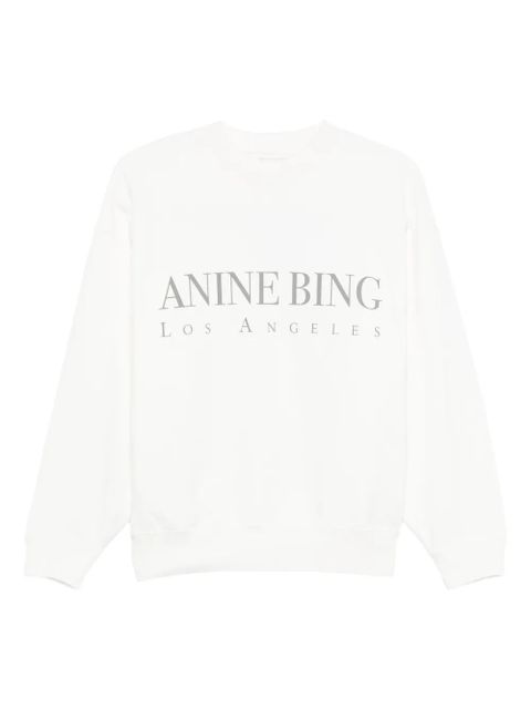 ANINE BING Jaci sweatshirt - White - zdjęcie produktu nr 1