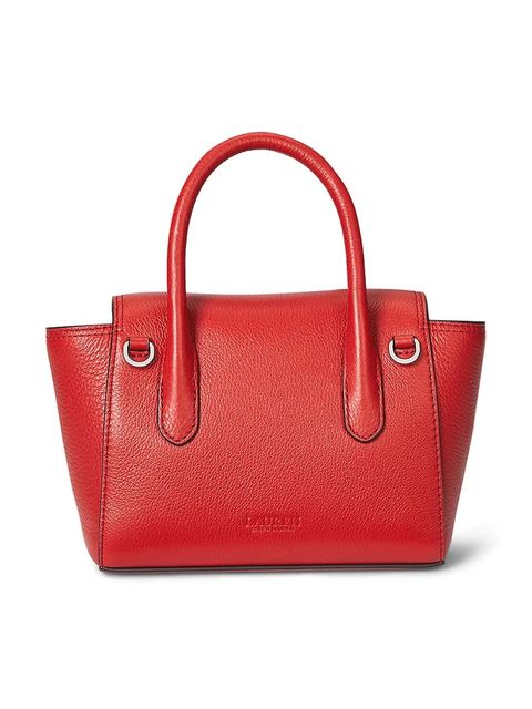 Lauren Ralph Lauren torebka skórzana kolor pomarańczowy 431969349 - zdjęcie produktu nr 2