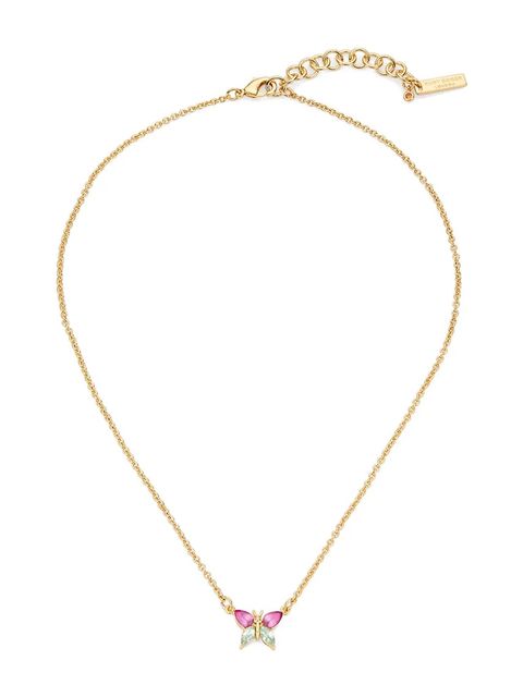 Kurt Geiger London naszyjnik z zawieszką damski metalowy z cyrkonią - zdjęcie produktu nr 2