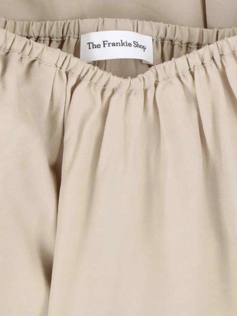 The Frankie Shop Aeson gathered maxi skirt - Neutrals