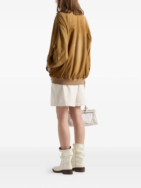 Prada suede jacket - Brown