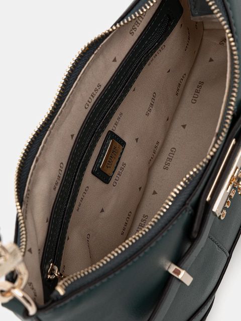 Guess torebka GREYSON kolor zielony HWBG92 06180