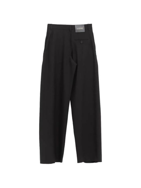 LOEWE belted trousers - Black - zdjęcie produktu nr 2
