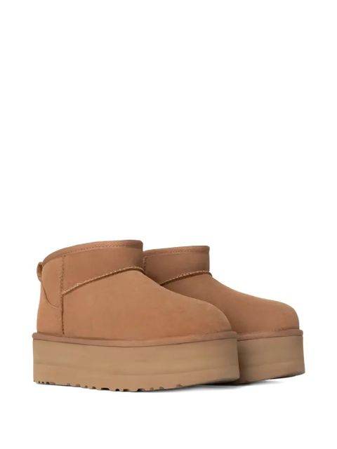 UGG 50mm mini platform boots - Brown