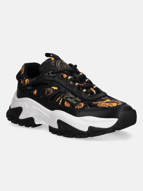 Versace Jeans Couture sneakersy damskie kolor czarny 79VA3SVG ZSC83 G89 - zdjęcie produktu nr 1