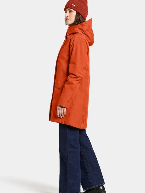 Didriksons kurtka CAJSA kolor pomarańczowy zimowa 505938 - zdjęcie produktu nr 2