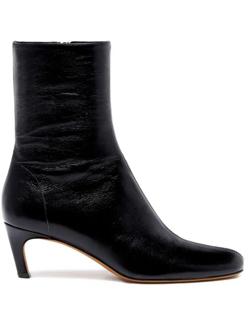 Proenza Schouler Uma leather ankle boots - Black - zdjęcie produktu nr 1