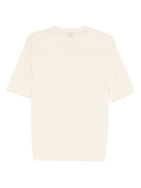 Alysi round-neck short-sleeve T-shirt - Neutrals - zdjęcie produktu nr 2