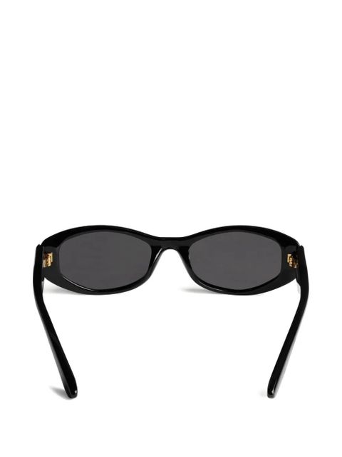 Balenciaga Eyewear Nova oval sunglasses - Black
