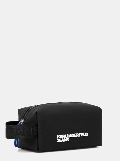 Karl Lagerfeld Jeans kosmetyczka kolor czarny A3M32075 - zdjęcie produktu nr 2