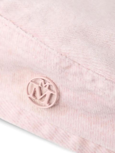 Maison Michel logo-plaque beret - Pink - zdjęcie produktu nr 2