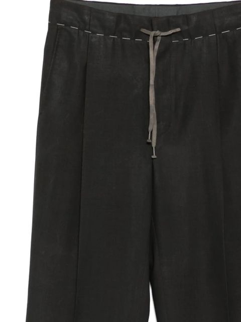 Maison Margiela drawstring-waist trousers - Brown