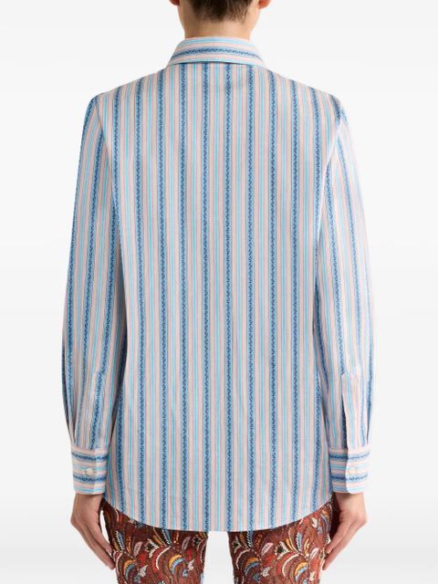 ETRO striped shirt - Neutrals