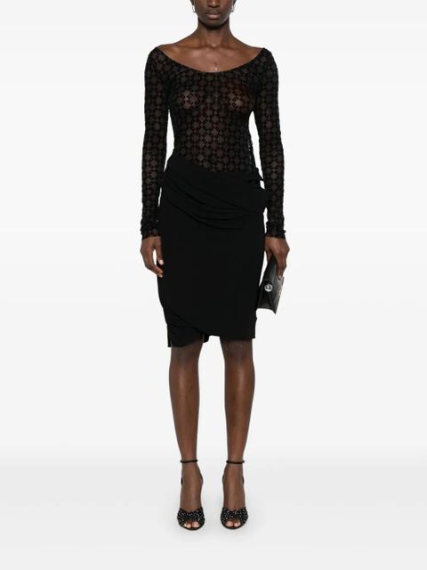 Givenchy 4G mesh dress - Black - zdjęcie produktu nr 2