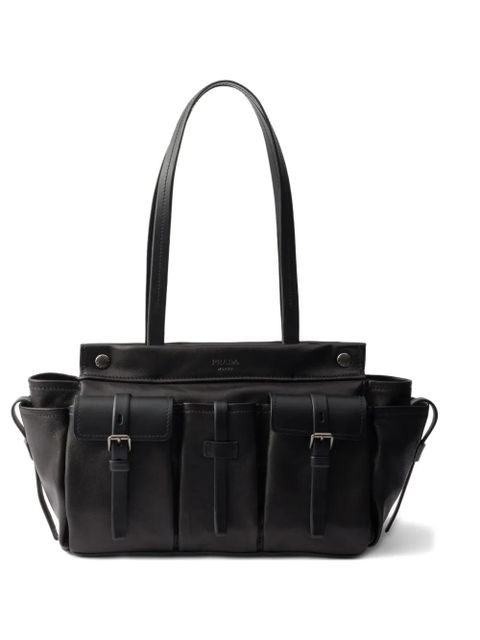 Prada pocket tote bag - Black - zdjęcie produktu nr 1