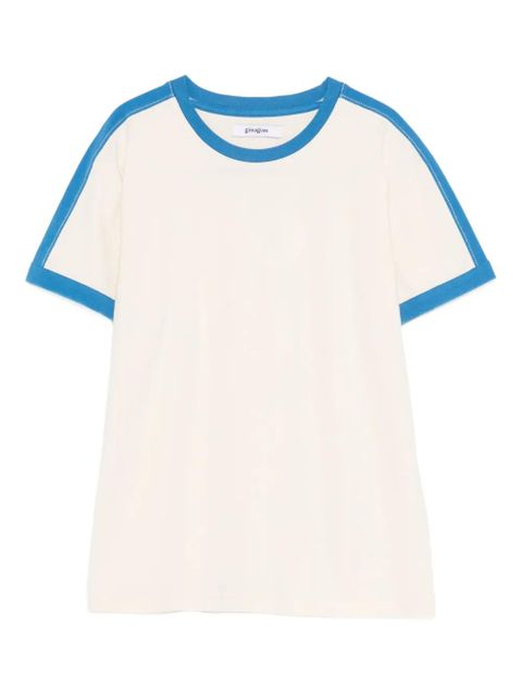 Gimaguas contrast trim T-shirt - White - zdjęcie produktu nr 1