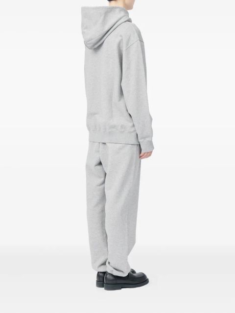 MM6 Maison Margiela patch hooded jacket - Grey