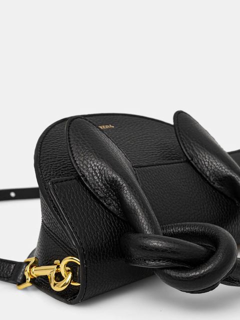 Yuzefi torebka skórzana PRETZEL